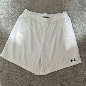 White athletic shorts